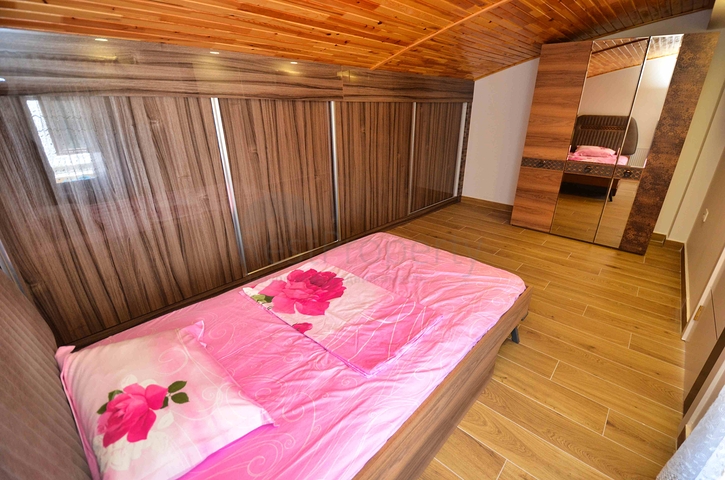 Виллы класса люкс , планировки 5+2 в микрорайоне Сарысу - Анталия 