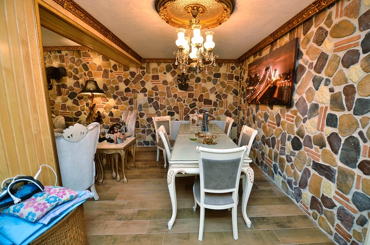 Виллы класса люкс , планировки 5+2 в микрорайоне Сарысу - Анталия 