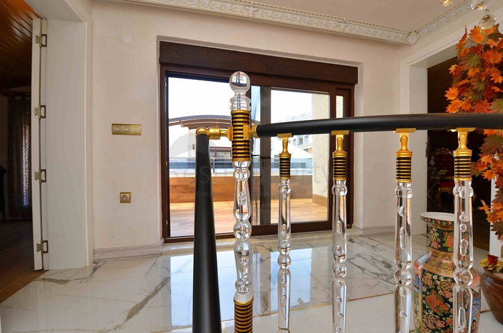 Виллы класса люкс , планировки 5+2 в микрорайоне Сарысу - Анталия 