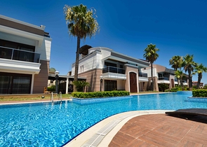 Виллы класса люкс , планировки 5+2 в микрорайоне Сарысу - Анталия 