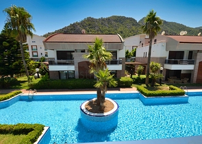 Виллы класса люкс , планировки 5+2 в микрорайоне Сарысу - Анталия 