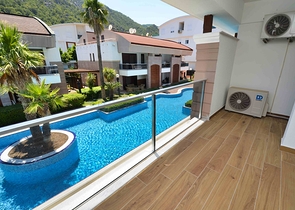 Виллы класса люкс , планировки 5+2 в микрорайоне Сарысу - Анталия 