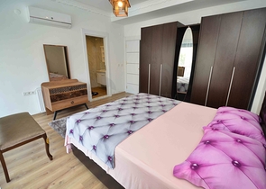 Виллы класса люкс , планировки 5+2 в микрорайоне Сарысу - Анталия 