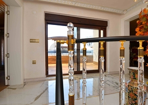 Виллы класса люкс , планировки 5+2 в микрорайоне Сарысу - Анталия 