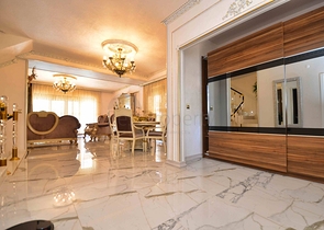 Виллы класса люкс , планировки 5+2 в микрорайоне Сарысу - Анталия 