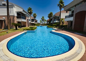 Виллы класса люкс , планировки 5+2 в микрорайоне Сарысу - Анталия 