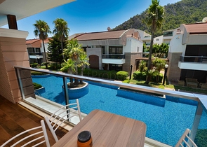 Виллы класса люкс , планировки 5+2 в микрорайоне Сарысу - Анталия 