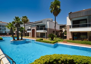 Виллы класса люкс , планировки 5+2 в микрорайоне Сарысу - Анталия 