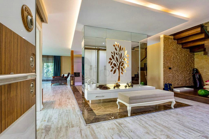 Квартира планировки 4+1 с мебелью в микрорайоне Унджалы - Анталия 