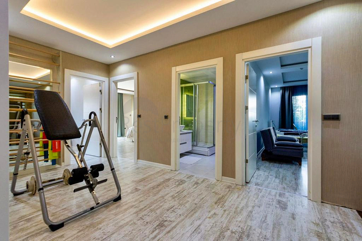 Квартира планировки 4+1 с мебелью в микрорайоне Унджалы - Анталия 