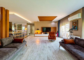 Квартира планировки 4+1 с мебелью в микрорайоне Унджалы - Анталия 