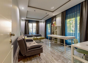 Квартира планировки 4+1 с мебелью в микрорайоне Унджалы - Анталия 