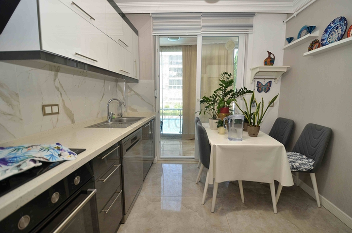 Уютная квартира планировки 2+1 в микрорайоне Лиман - Анталия 