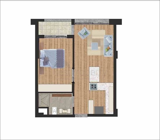 Новый жилой комплекс в районе Лара - Анталия 