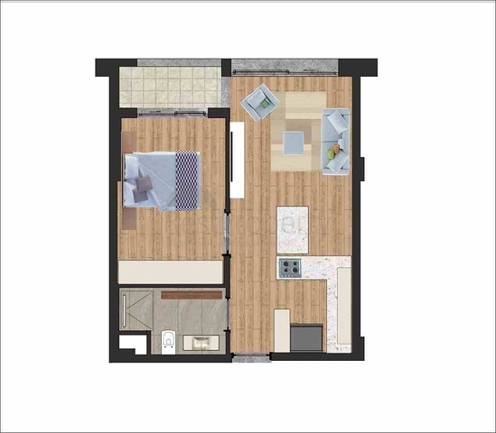 Новый жилой комплекс в районе Лара - Анталия 