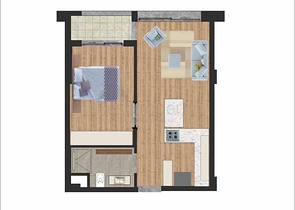 Новый жилой комплекс в районе Лара - Анталия 