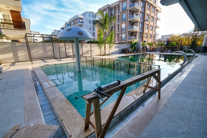 Квартира у подножия гор планировки 2+1 в микрорайоне Лиман - Анталия