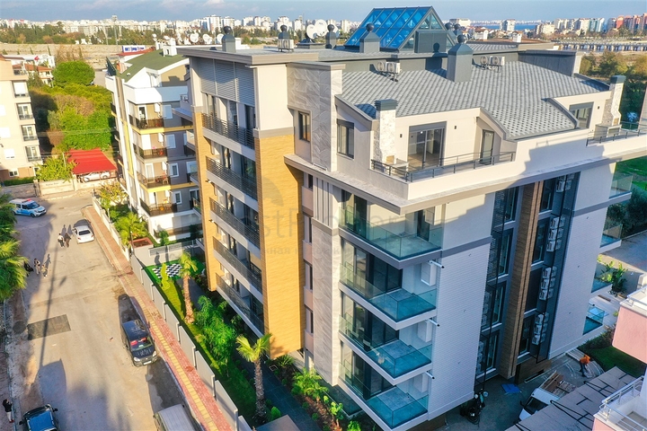 Квартира у подножия гор планировки 2+1 в микрорайоне Лиман - Анталия