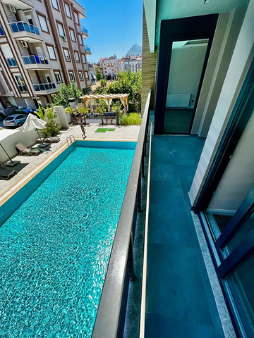 Квартира у подножия гор планировки 2+1 в микрорайоне Лиман - Анталия