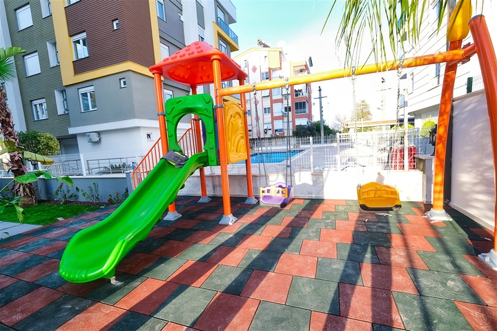 Квартира у подножия гор планировки 2+1 в микрорайоне Лиман - Анталия