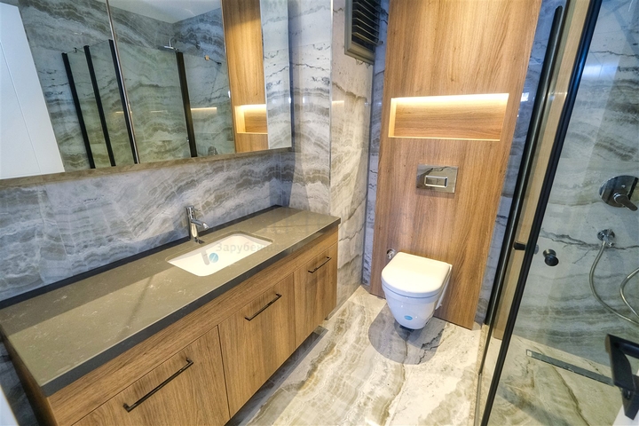 Квартира у подножия гор планировки 2+1 в микрорайоне Лиман - Анталия