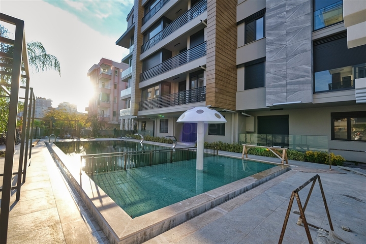 Квартира у подножия гор планировки 2+1 в микрорайоне Лиман - Анталия