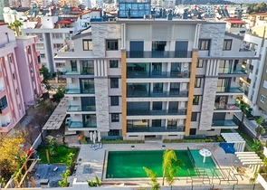 Квартира у подножия гор планировки 2+1 в микрорайоне Лиман - Анталия