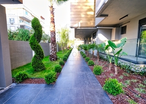 Квартира у подножия гор планировки 2+1 в микрорайоне Лиман - Анталия