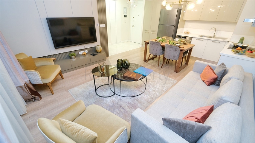 Квартиры планировки 2+1 в районе Кепез - Анталия