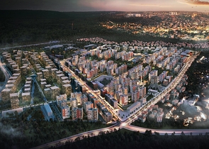 Квартиры планировки 2+1 в районе Кепез - Анталия