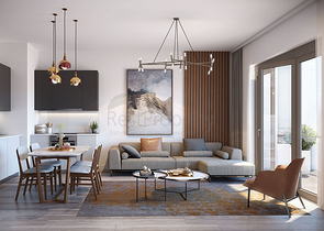 Квартиры планировки 2+1 в районе Кепез - Анталия