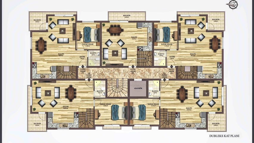 Инвестиционный проект в микрорайоне Хурма - Анталия 