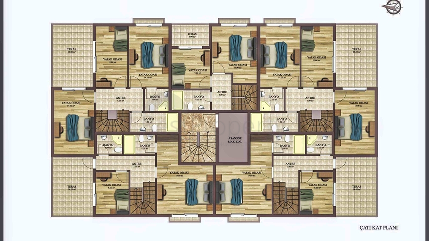 Инвестиционный проект в микрорайоне Хурма - Анталия 