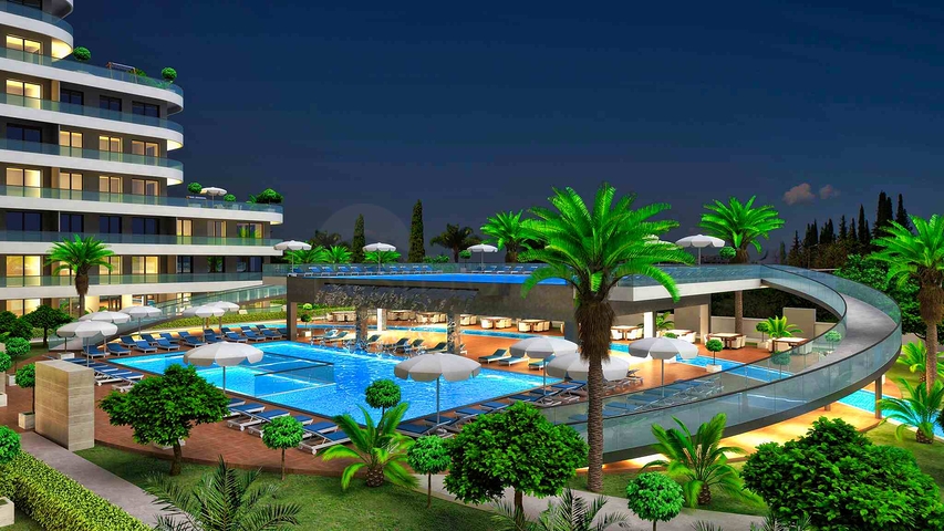 Новый инвестиционный проект в районе Алтынташ - Анталия 