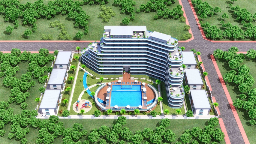 Новый инвестиционный проект в районе Алтынташ - Анталия 