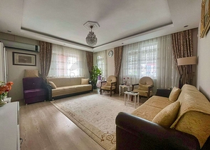 Большая квартира планировки 3+1 в районе Кепез - Анталия  