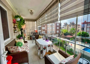 Большая квартира планировки 3+1 в районе Кепез - Анталия  