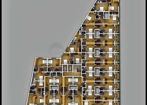 Квартира  планировки 2+1 в районе Фетхие - Анталия 