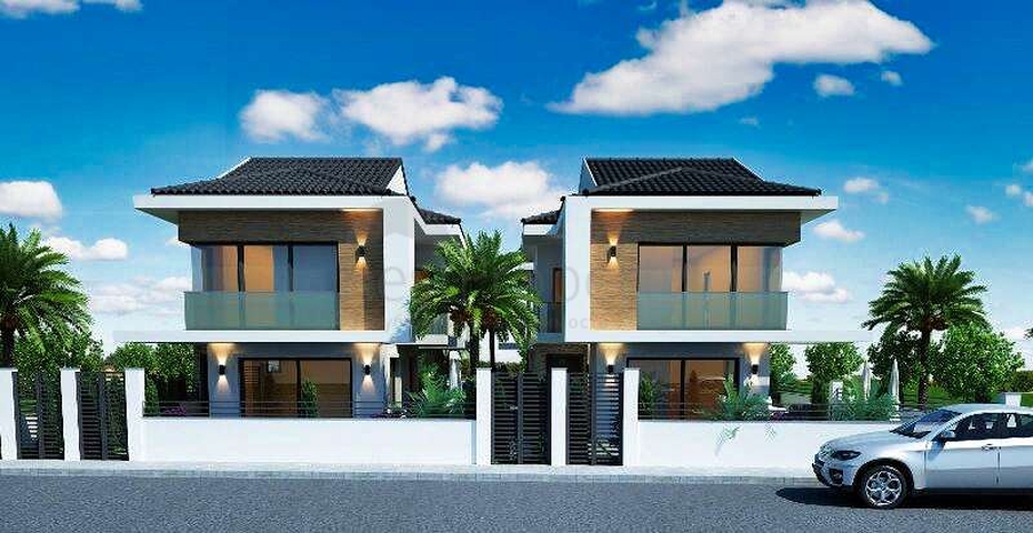 Новая вилла планировки 4+1 в районе Фетхие - Анталия