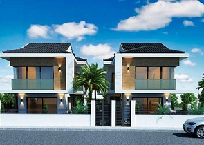 Новая вилла планировки 4+1 в районе Фетхие - Анталия