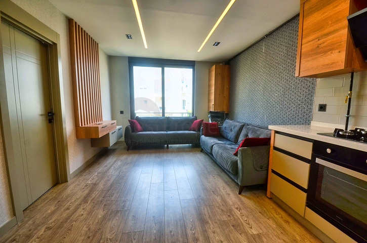 Квартира планировки 1+1 в микрорайоне Хурма - Анталия 