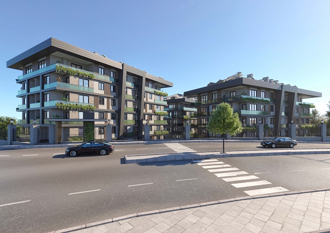 Жилой комплекс расположенный на побережье Босфора 