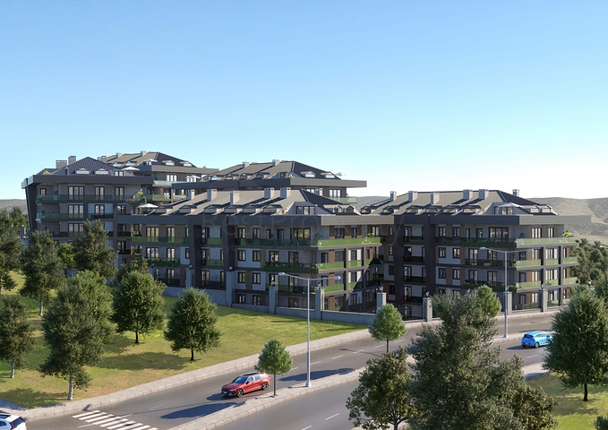 Жилой комплекс расположенный на побережье Босфора 