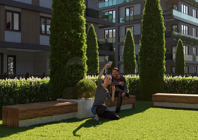 Жилой комплекс расположенный на побережье Босфора 