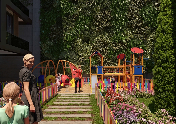 Жилой комплекс расположенный на побережье Босфора 