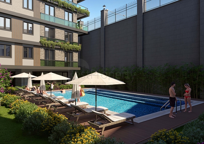 Жилой комплекс расположенный на побережье Босфора 