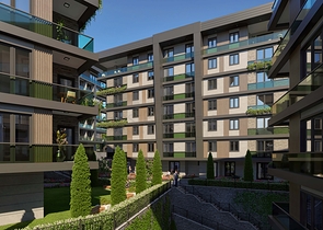 Жилой комплекс расположенный на побережье Босфора 