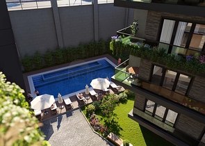 Жилой комплекс расположенный на побережье Босфора 