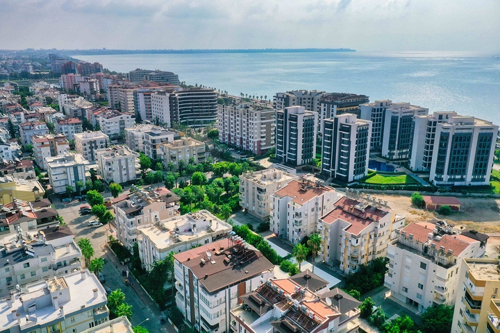 Квартира планировки 3+1 в районе Лиман - Анталия 