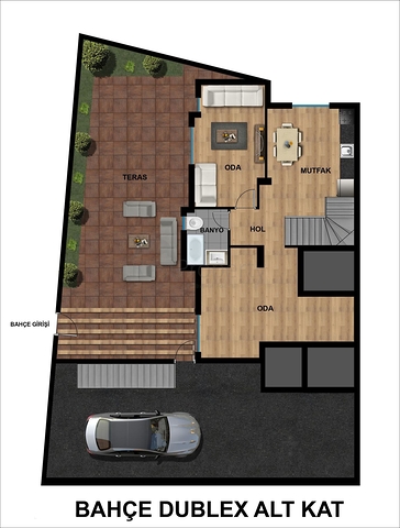 Инвестиционный проект в микрорайоне Чайбашы - Анталия 
